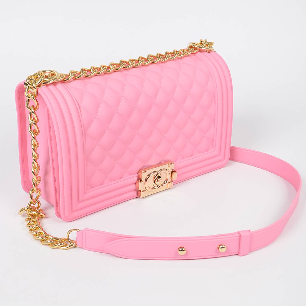 Jelly Embossed Clutch