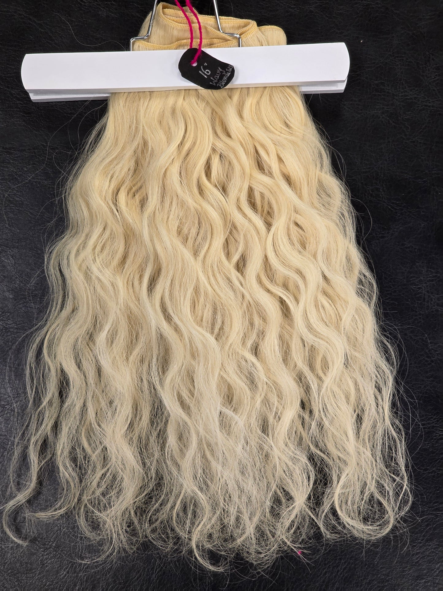 Blonde Raw Wavy Straight Hair