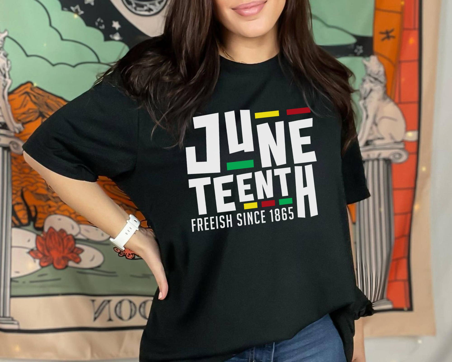 Juneteenth T-shirt, Juneteenth Freeish Since 1865 T Shirt