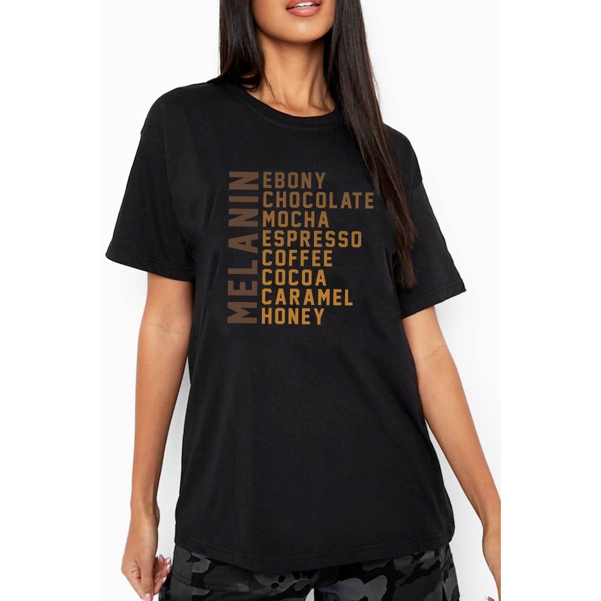 MELANIN GRAPHIC T Shirt Tee