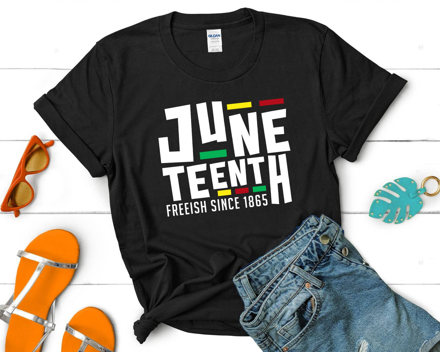 Juneteenth T-shirt, Juneteenth Freeish Since 1865 T Shirt
