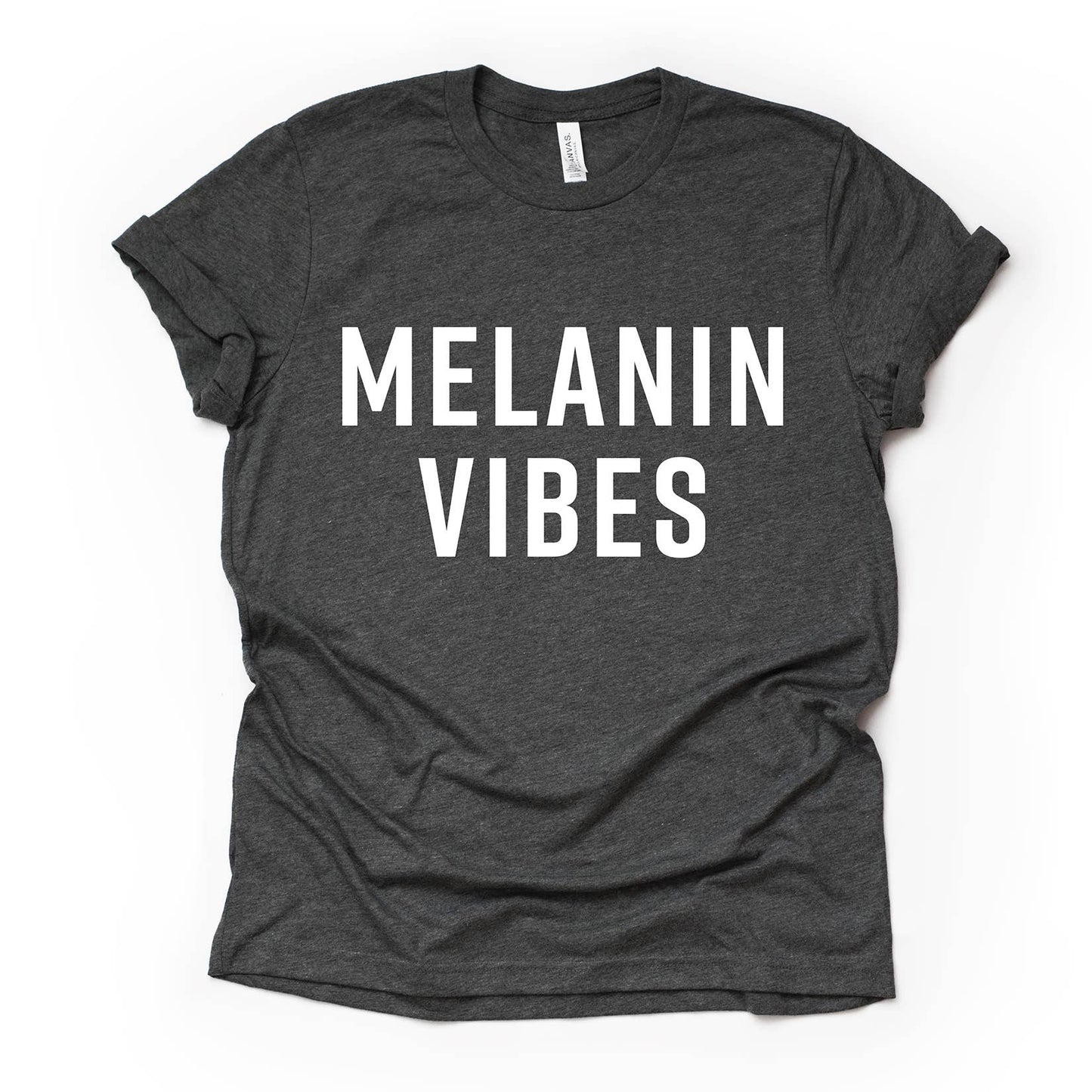 Melanin Vibes T-Shirt Black Girl Magic Tee Shirt