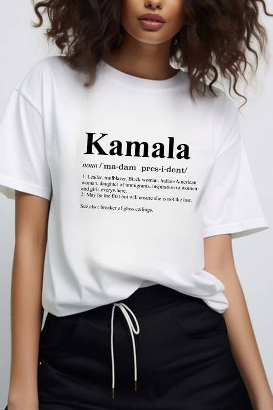 DOT-DL4451 Kamala Graphic Unisex Tee