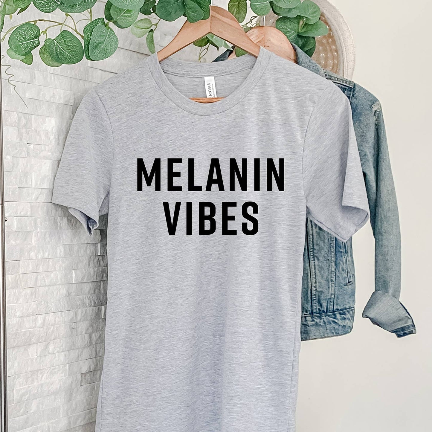 Melanin Vibes T-Shirt Black Girl Magic Tee Shirt