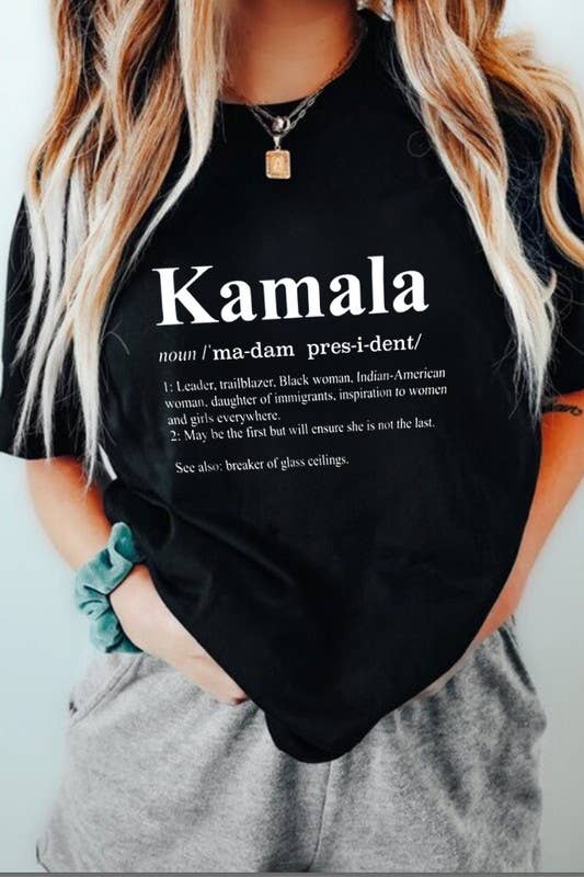 DOT-DL4451 Kamala Graphic Unisex Tee