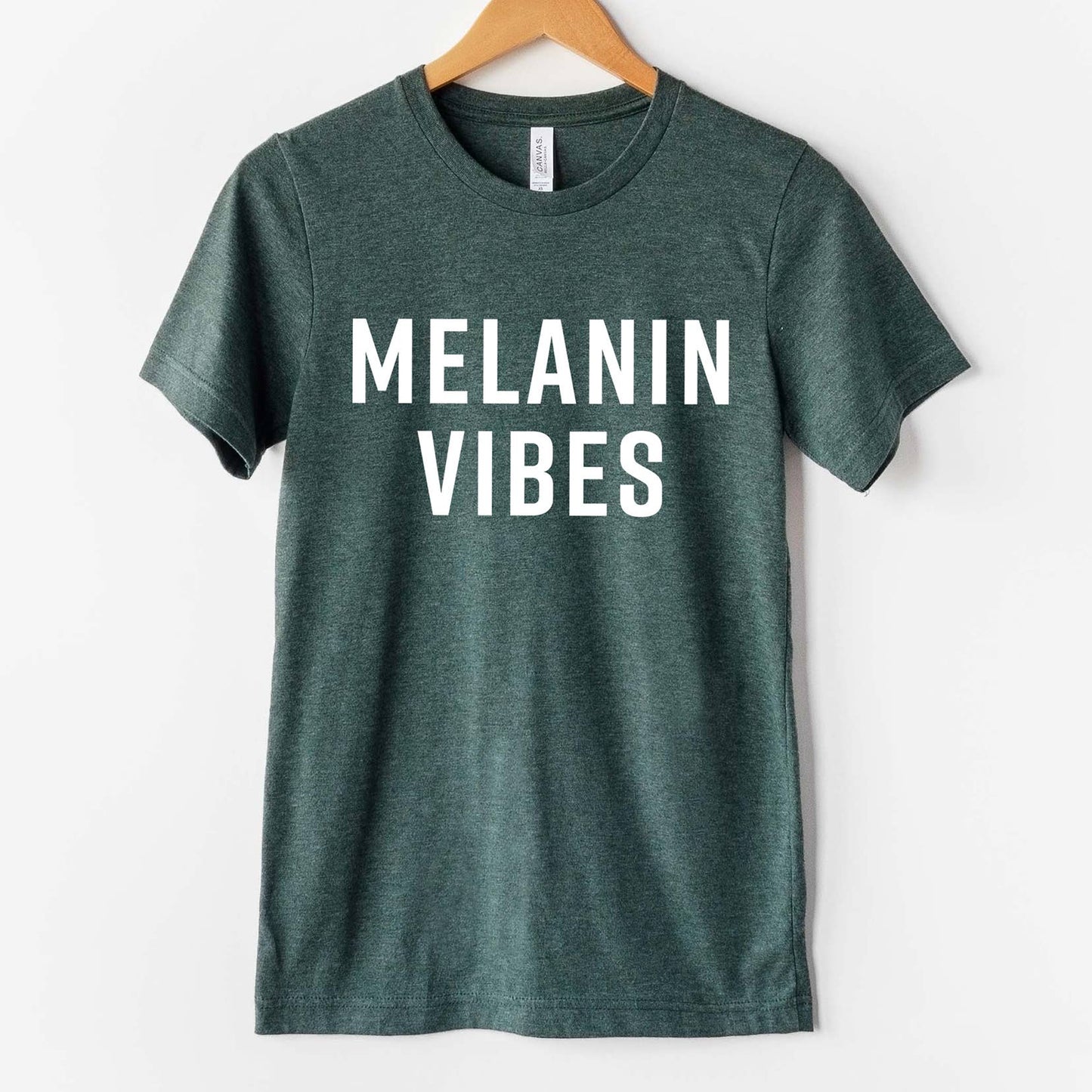 Melanin Vibes T-Shirt Black Girl Magic Tee Shirt