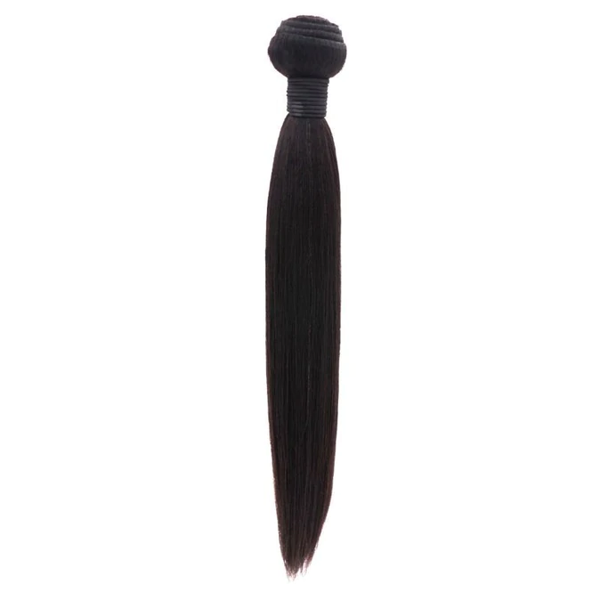 Yaki Straight 100 % Human Hair Bundle | Steam Processed