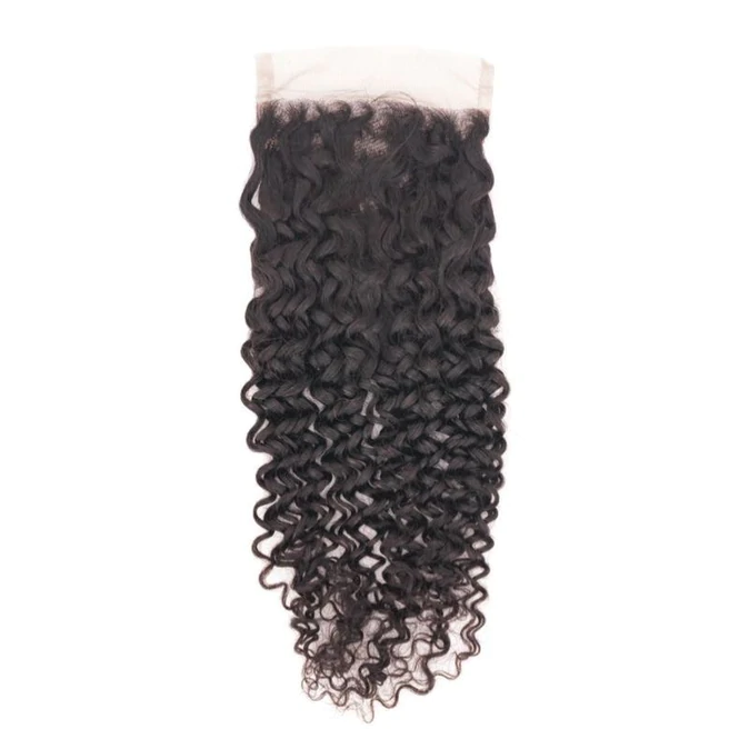 4x4 Tight Curl Closure | Steam Curled