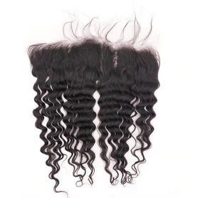 13x6 | Deep Wave HD Lace Frontal | Steam Curled