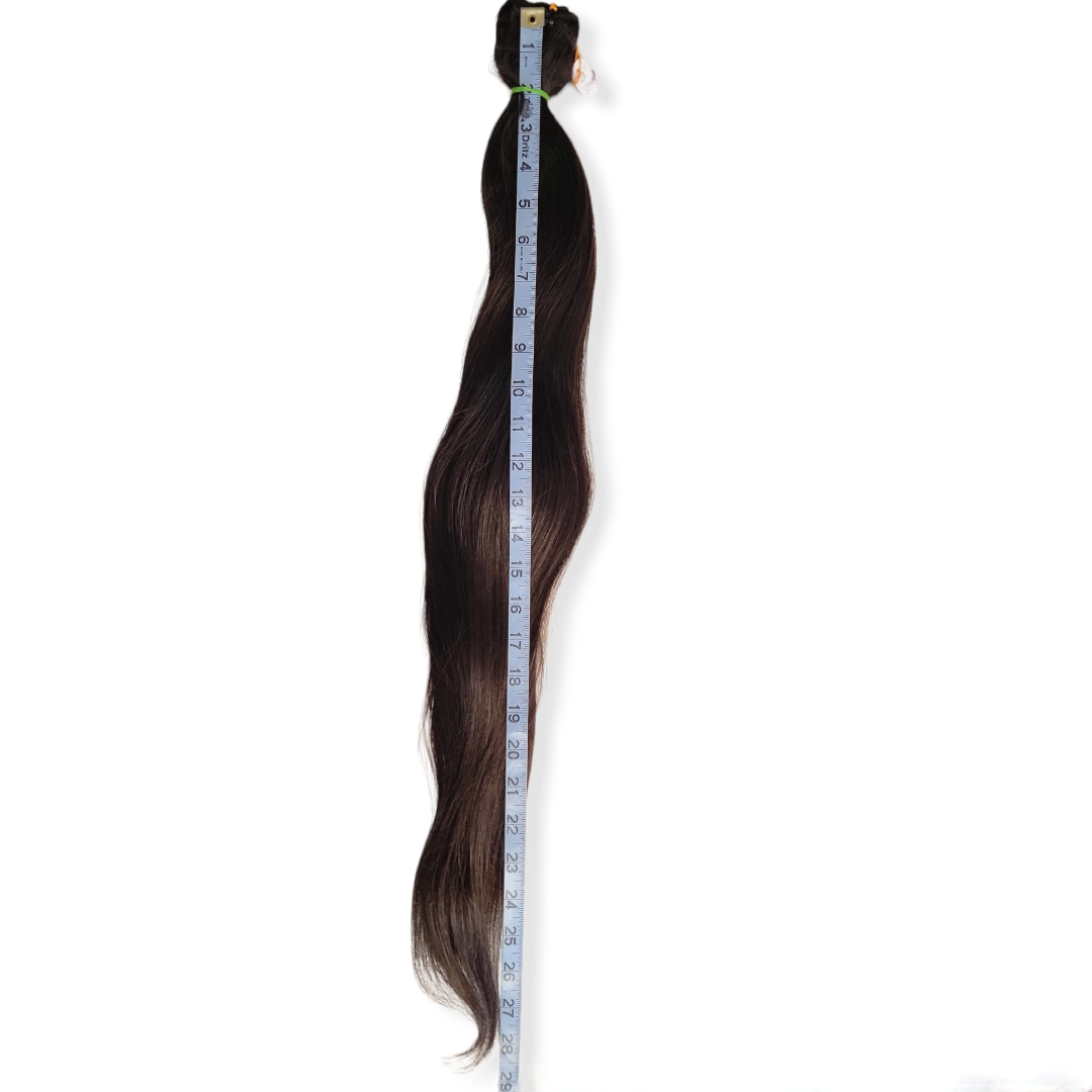 100% Raw Virgin Indian Straight | Black Bundles