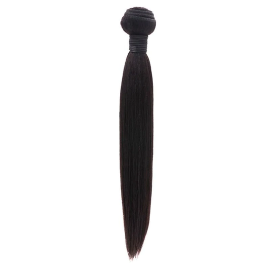 Yaki Straight 100 % Human Hair Bundle | Steam Processed