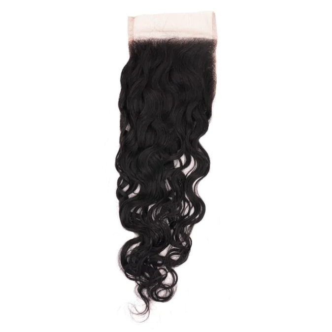 4x4 Messy Curl Closure | Steam Curled
