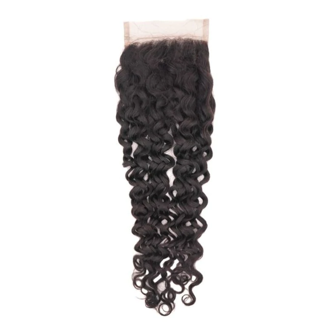 4x4 Italian Curl Closure | Steam Curled