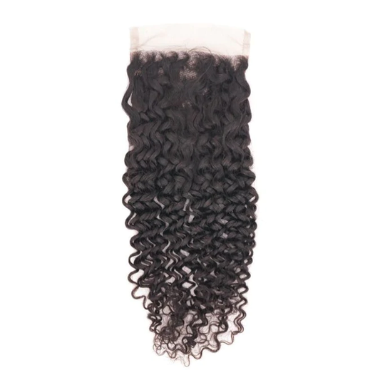 4x4 Tight Curl Closure | Steam Curled